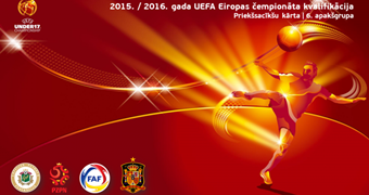 No 25. līdz 30. oktobrim Rīgā notiks UEFA EČ kvalifikācijas priekšsacīkšu turnīrs