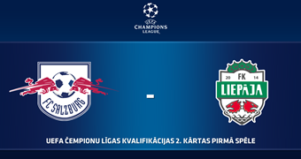 FK "Liepāja" izbraukumā uzsāks UEFA Čempionu līgas sezonu