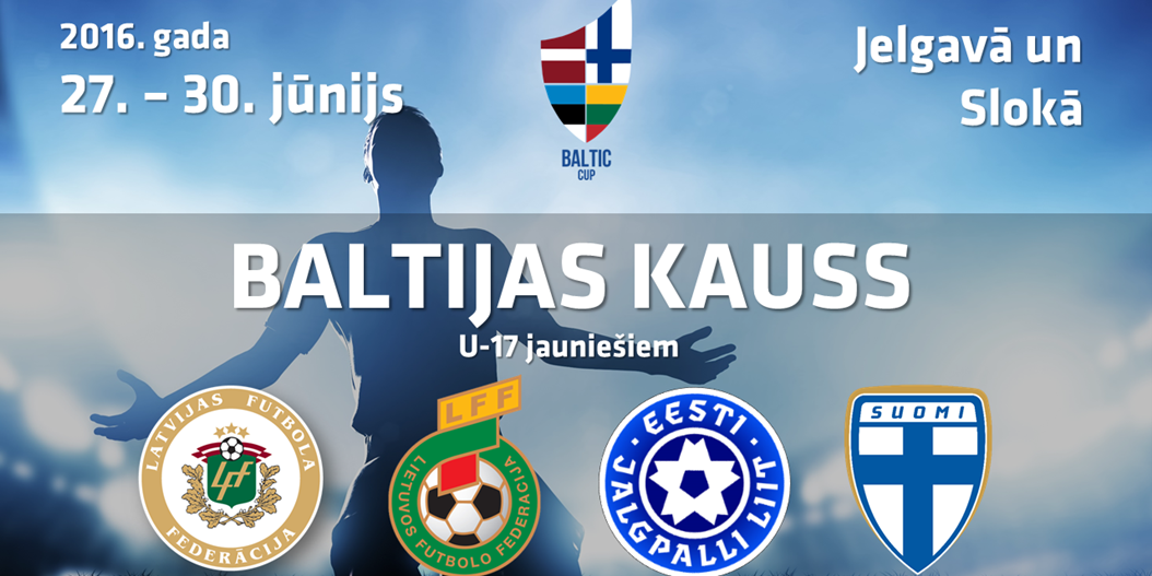 Paziņoti Baltijas Kausa izcīņas U-17 vecuma grupas komandu sastāvi