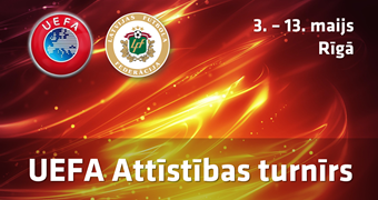 Rīgā notiks UEFA Attīstības turnīri U-16 puišiem un WU-16 meitenēm