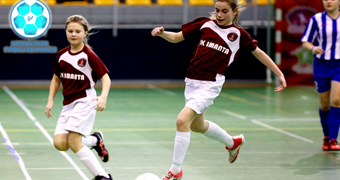 Latvijas meiteņu telpu futbola čempionāts ar spēlēm piestās Maltā un Spuņciemā