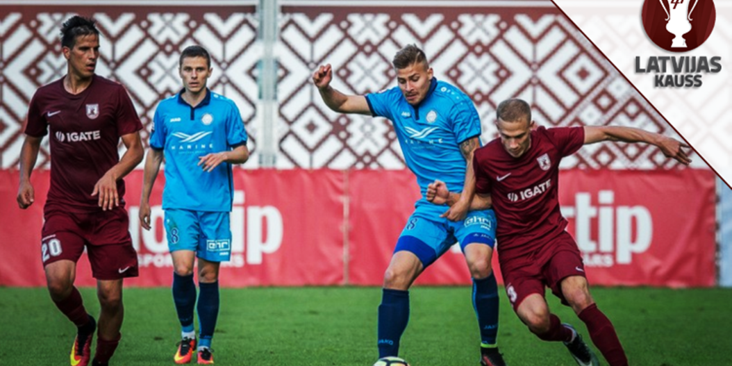 Iepriekšējie finālisti Riga FC kā pēdējie sasniedz Latvijas kausa pusfinālu