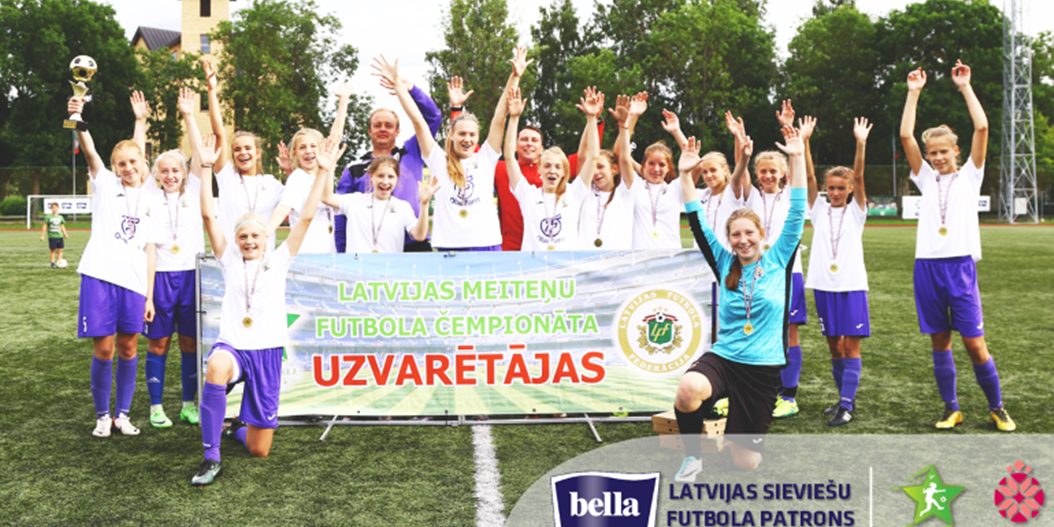 Olaines un Iecavas apvienotā komanda uzvar Latvijas meiteņu čempionāta vecākajā grupā