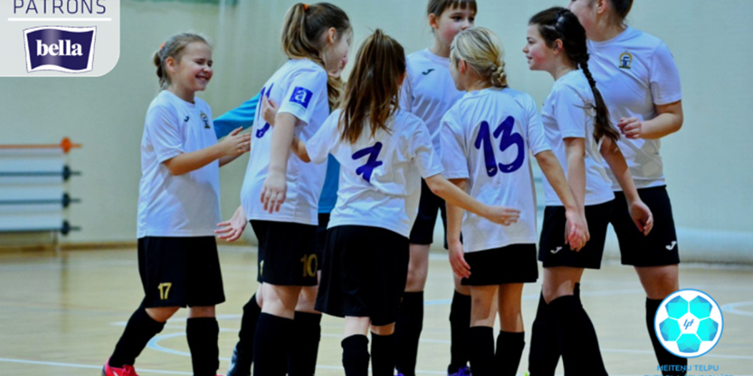 Meiteņu telpu futbola čempionātu noslēgs vēl divās vecuma grupās