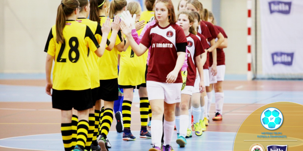 Dalībnieku rekordskaits arī jaunajā Latvijas meiteņu telpu futbola čempionāta sezonā