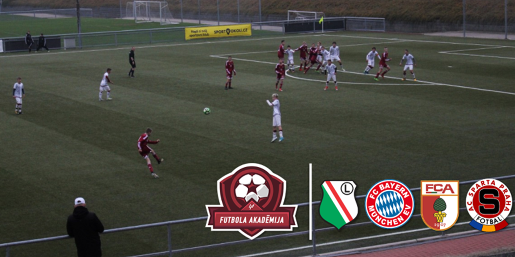 LFF Futbola akadēmijas Eiropas tūre: Brauciena noslēgumā divas uzvaras Prāgā