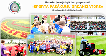 Staiceles Sporta profesionālā vidusskola piedāvā apgūt sporta pasākumu organizatora kvalifikāciju
