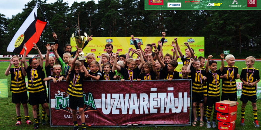 SK Babīte debijas gadā uzvar Zēnu Futbola festivāla C grupā