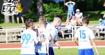 FK Dinamo Rīga iekrāj piecu punktu pārsvaru ZFF Bundeslīgas turnīra pirmajā dienā