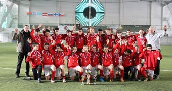 JFC Skonto puišiem spēcīgā konkurencē otrā vieta U-14 turnīrā Sanktpēterburgā