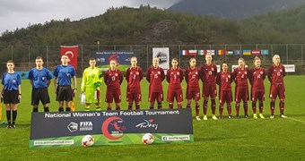 Latvijas sieviešu izlase "Turkish Women's Cup – Alanya 2018" ievadā piekāpjas Meksikai