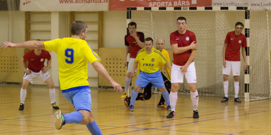 Līderiem kārtējie panākumi Rīgas telpu futbola čempionāta Elites līgā