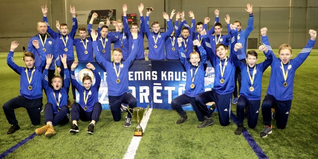 BFC Daugavpils otro gadu pēc kārtas iegūst LFF Ziemas kausu U-16 vecuma grupā