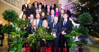 Andris Vaņins trešo gadu pēc kārtas atzīts par Latvijas labāko futbolistu