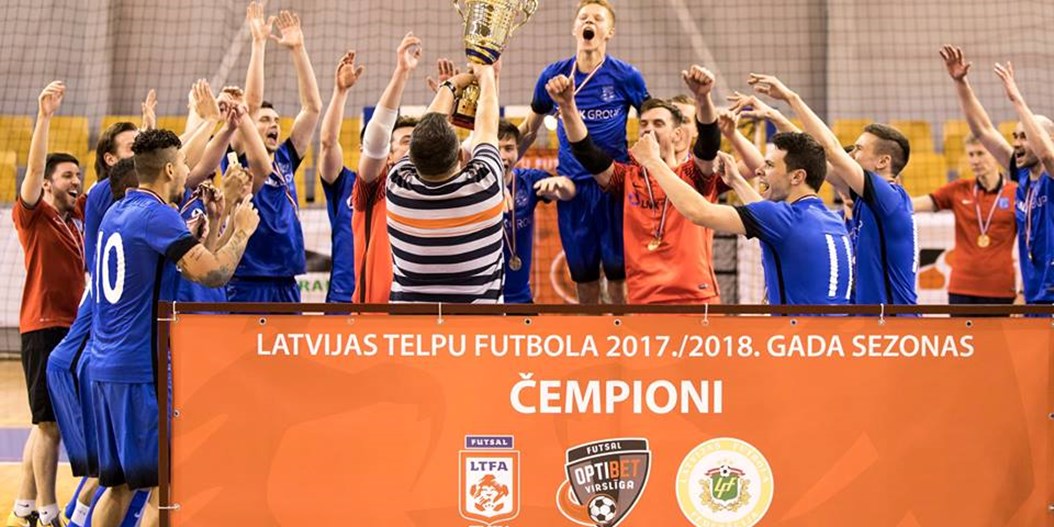 FK Nikars 11. reizi kļūst par Latvijas čempioniem