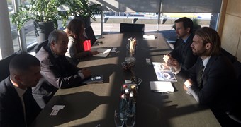 Marokas delegācija iepazīstina LFF ar savu kandidatūru 2026. gada PK rīkošanai
