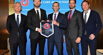 LFF vadība aizvadījusi intensīvu divu dienu vizīti UEFA