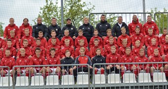 Foto: U-13 futbolistiem pirmā talantu skate LFF Futbola akadēmijā