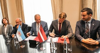 LFF turpinās sadarbību futbola attīstības veicināšanā ar Rīgas pilsētu