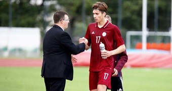 Dainis Kazakevičs paziņojis U-21 izlases kandidātu sarakstu Baltijas kausa spēlēm