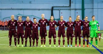 Latvijas sieviešu futbola izlase pirmajā pārbaudes spēlē piekāpjas Somijas "B" izlasei