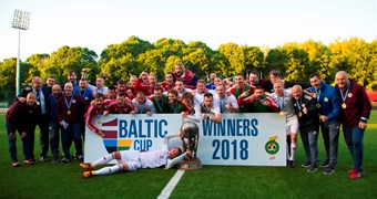 Latvijas izlase ceturto reizi pēc kārtas izcīna Baltijas kausu