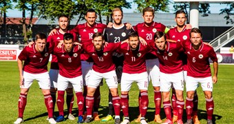 Latvijas izlase pārbaudes spēlē zaudē Azerbaidžānai