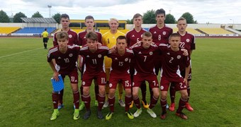 Latvijas U-17 izlase Baltijas kausu iesāk ar uzvaru