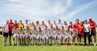 Latvijas U-17 izlase izcīna Baltijas kausu