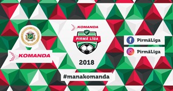 Komanda.lv 1. līga ar saukli #manakomanda
