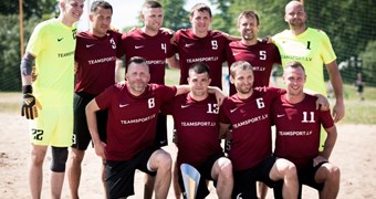 Latvijas Superkausu pludmales futbolā iegūst Kreiss
