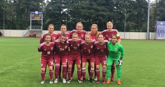 Latvijas WU-19 izlase otrajā pārbaudes spēlē uzvar Gruziju
