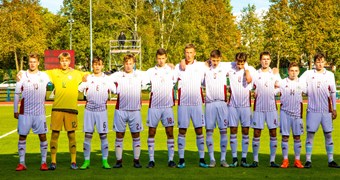 Latvijas U-17 izlase Federācijas kausa ietvaros tiksies ar Krieviju