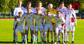 Federācijas kausa izcīņas noslēdzošajā spēlē Latvijas U-17 izlase izrauj neizšķirtu pret Krieviju