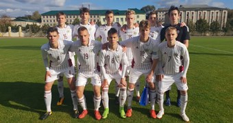 Latvijas U-17 izlase cīņu par Elites raundu iesāk ar neizšķirtu