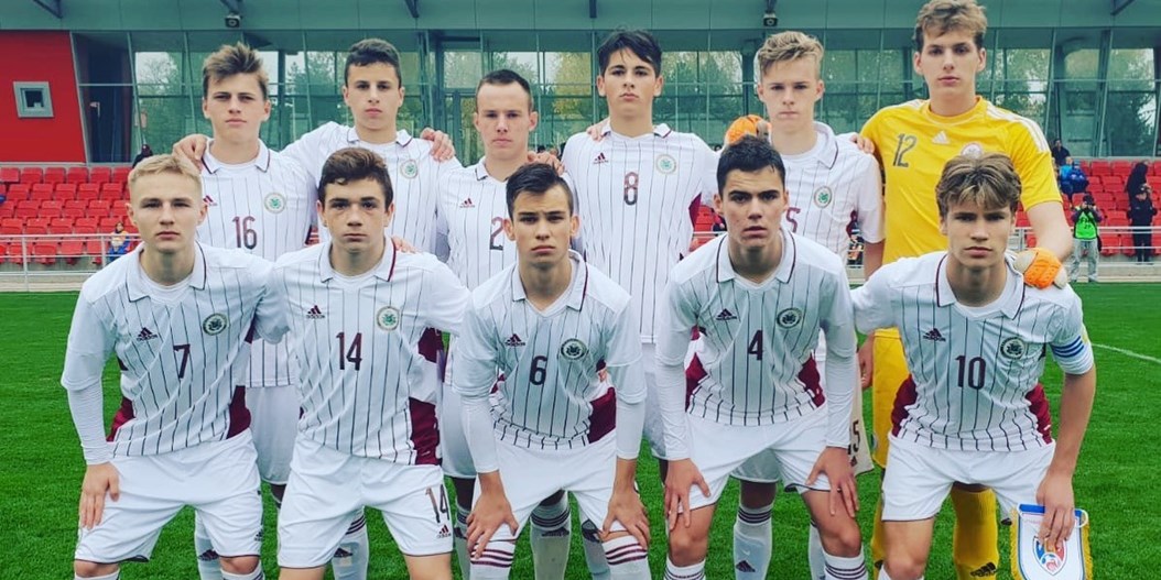 Latvijas U-17 izlase atspēlējas un izcīna neizšķirtu pret Moldovu