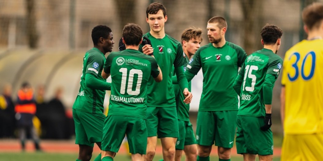 FK Metta/LU pārspēlēs nodrošina pārliecinošu panākumu