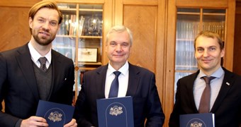 LFF, IZM un Daugavas stadions paraksta nodomu protokolu
