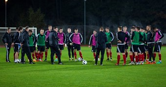 Dainis Kazakevičs: Ar darbu klubos un pieredzi U-21 izlasē gatavojam futbolistus valstsvienībai