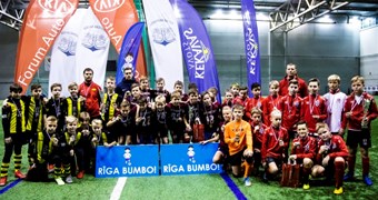 Noslēgusies 2018. gada "Rīga BUMBO!" bērnu turnīru sērija