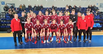 Latvijas U-19 izlase pirmajā pārbaudes spēlē pārspēj lietuviešus
