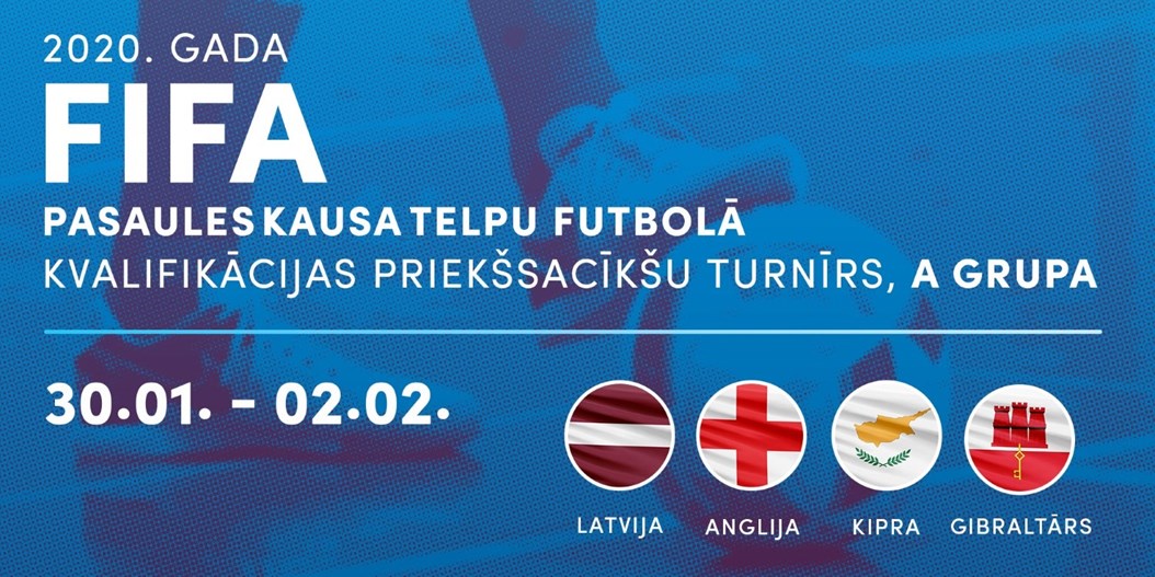 Atbalsti Latvijas telpu futbola izlasi Pasaules kausa kvalifikācijas spēlēs Jelgavā!