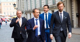 LFF vadība vienojusies par apjomīgu UEFA speciālistu atbalstu Latvijas futbola saimniecības sakārtošanai