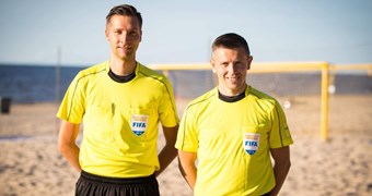 Latvijas tiesneši apkalpos mačus klubu pasaules kausā pludmales futbolā