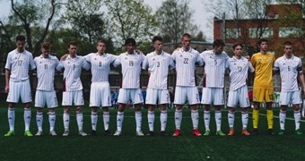 U-17 izlase pašu mājās pārliecinoši uzsāk UEFA Attīstības turnīru