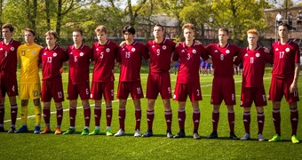 Latvijas U-17 izlase pamatlaikā spēlē neizšķirti ar Kosovu