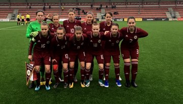 WU-17 izlasei pēc neveiksmes Tallinā trešā vieta UEFA Attīstības turnīrā