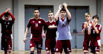 U-19 telpu futbola izlase Valmierā un Rīgā uzņems Krievijas vienaudžus