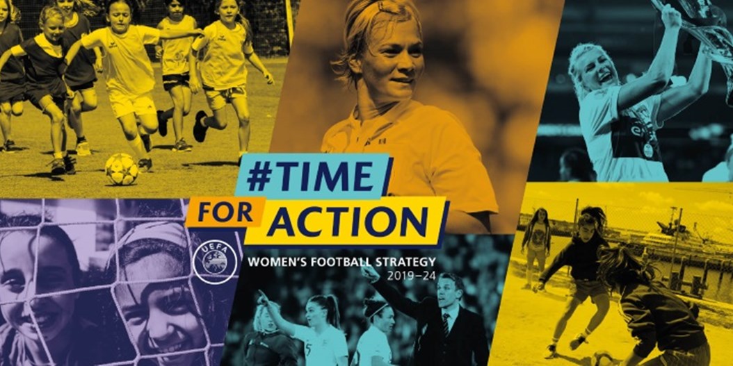 UEFA pirmoreiz nāk klajā ar sieviešu futbolam veltītu stratēģiju