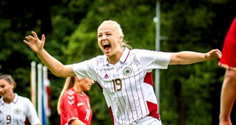 Mediju akreditēšanās EČ kvalifikācijas spēlei sievietēm Latvija - Zviedrija